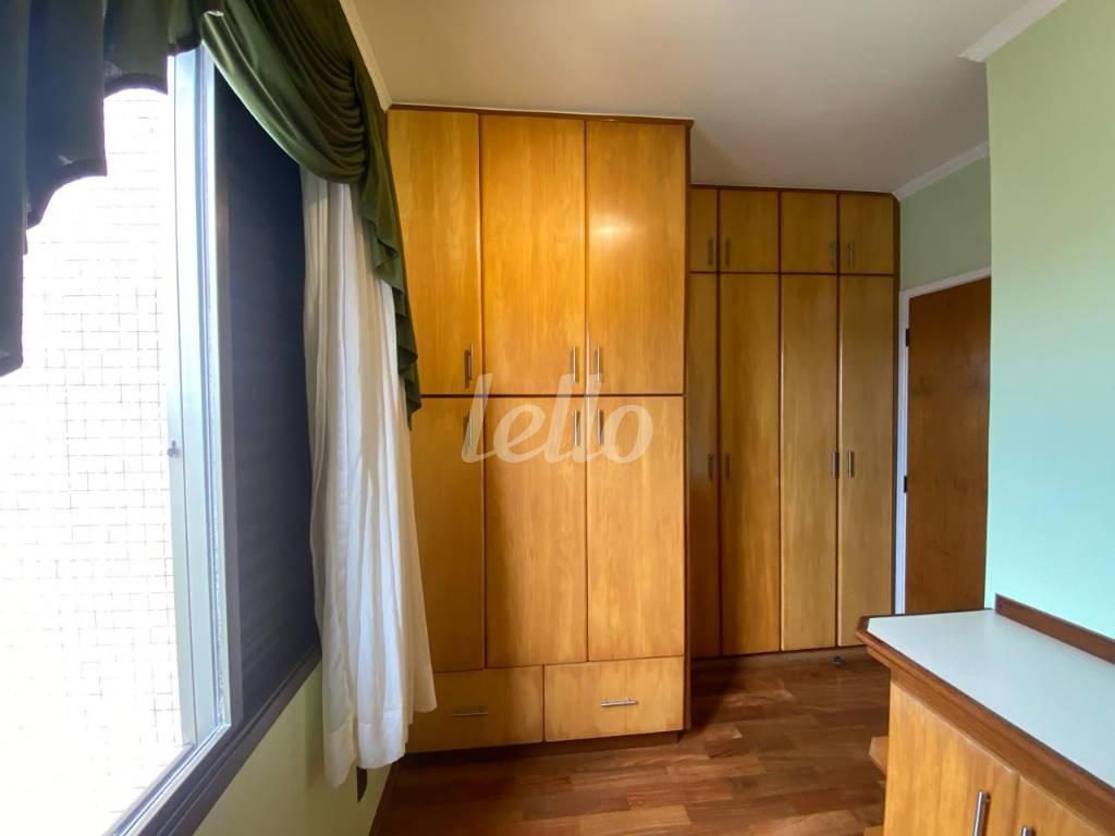 DORMITÓRIO 2 de Apartamento para alugar, Padrão com 100 m², 3 quartos e 2 vagas em Vila Bastos - Santo André