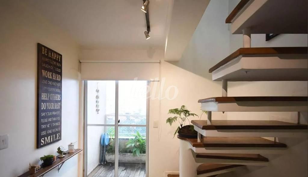 SALA de Apartamento à venda, Duplex com 60 m², 2 quartos e 2 vagas em Paraisópolis - São Paulo