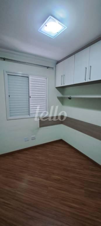 DORMITÓRIO de Apartamento à venda, Padrão com 60 m², 2 quartos e 1 vaga em Vila Bertioga - São Paulo