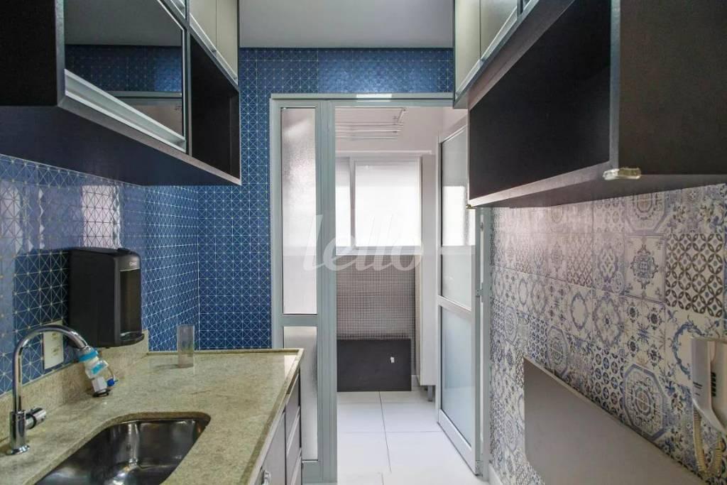 COZINHA de Apartamento para alugar, Padrão com 70 m², 2 quartos e 1 vaga em Parque São Jorge - São Paulo