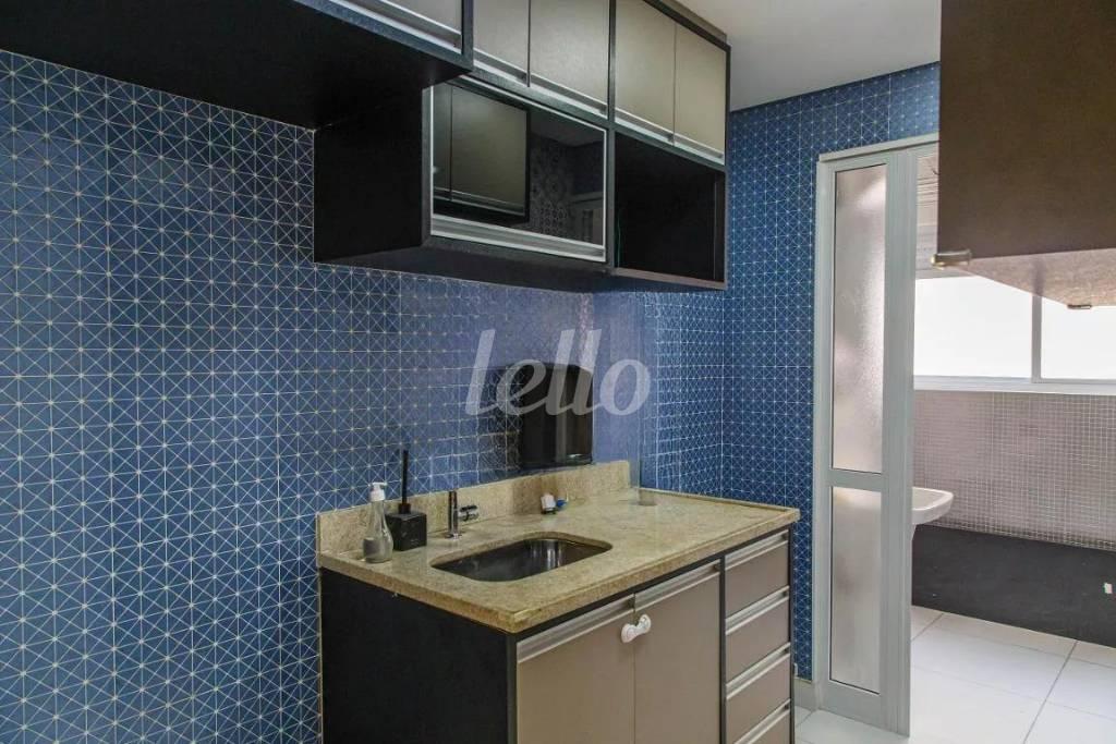 COZINHA de Apartamento para alugar, Padrão com 70 m², 2 quartos e 1 vaga em Parque São Jorge - São Paulo