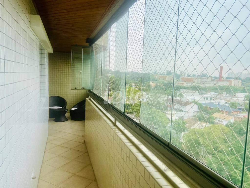VARANDA de Apartamento à venda, cobertura - Padrão com 240 m², 3 quartos e 3 vagas em Parque São Diogo - São Bernardo do Campo