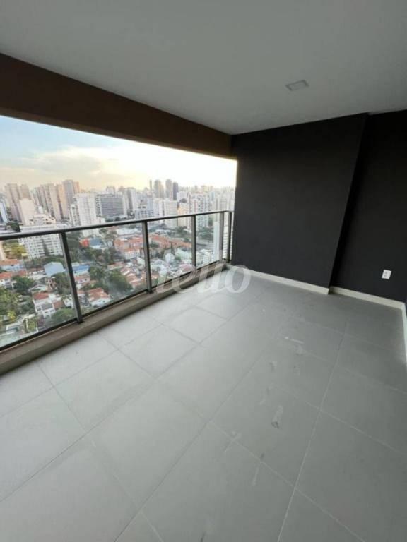VARANDA de Apartamento à venda, Padrão com 143 m², 3 quartos e 2 vagas em Campo Belo - São Paulo
