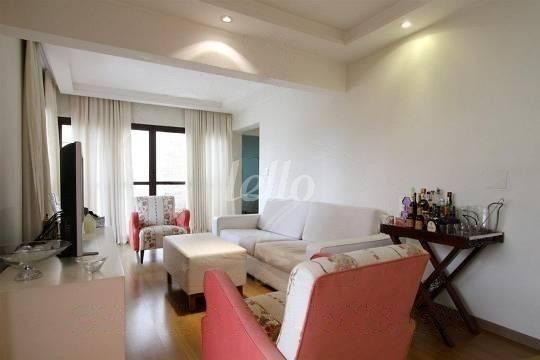 SALA de Apartamento para alugar, cobertura - Padrão com 134 m², 3 quartos e 2 vagas em Jardim Oriental - São Paulo