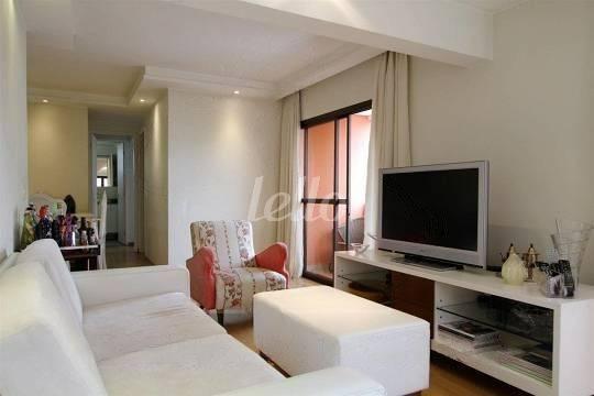 SALA de Apartamento para alugar, cobertura - Padrão com 134 m², 3 quartos e 2 vagas em Jardim Oriental - São Paulo