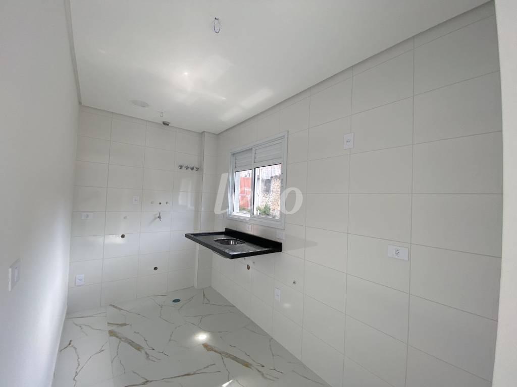 COZINHA de Apartamento à venda, Padrão com 47 m², 2 quartos e 1 vaga em Vila Alice - Santo André