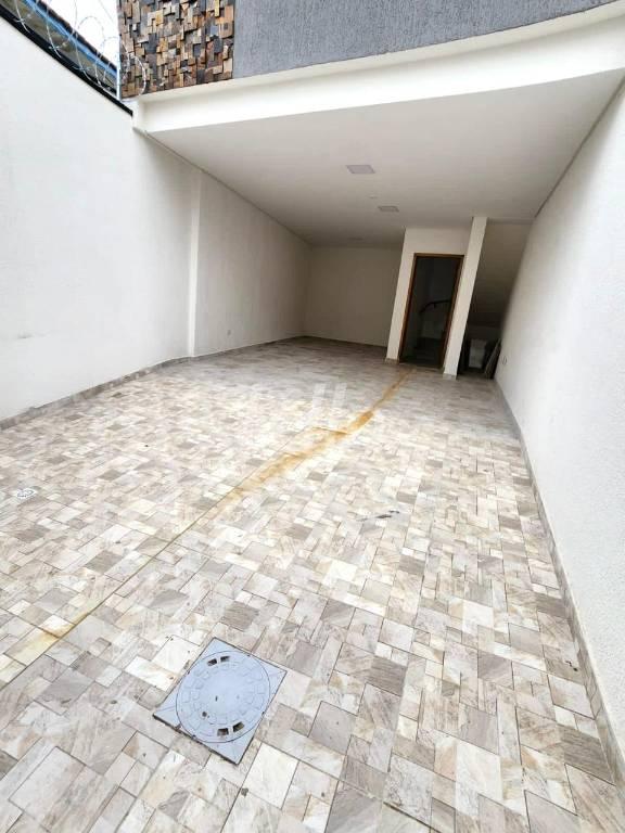 GARAGEM de Casa à venda, sobrado com 90 m², 2 quartos e 2 vagas em Vila Marina - Santo André