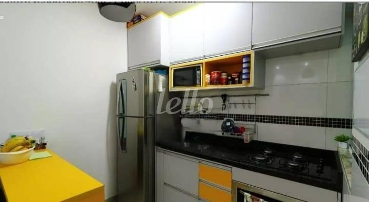 COZINHA de Apartamento à venda, Padrão com 48 m², 1 quarto e 1 vaga em Parque Erasmo Assunção - Santo André