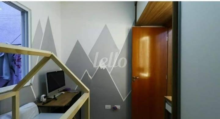 PRIMEIRO DORMITÓRIO de Apartamento à venda, Padrão com 48 m², 1 quarto e 1 vaga em Parque Erasmo Assunção - Santo André
