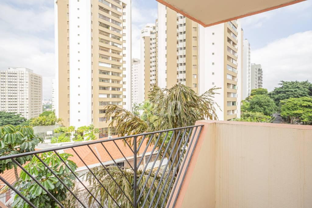 VISTA DA SUITE 2 de Apartamento para alugar, Padrão com 80 m², 3 quartos e 1 vaga em Alto da Lapa - São Paulo
