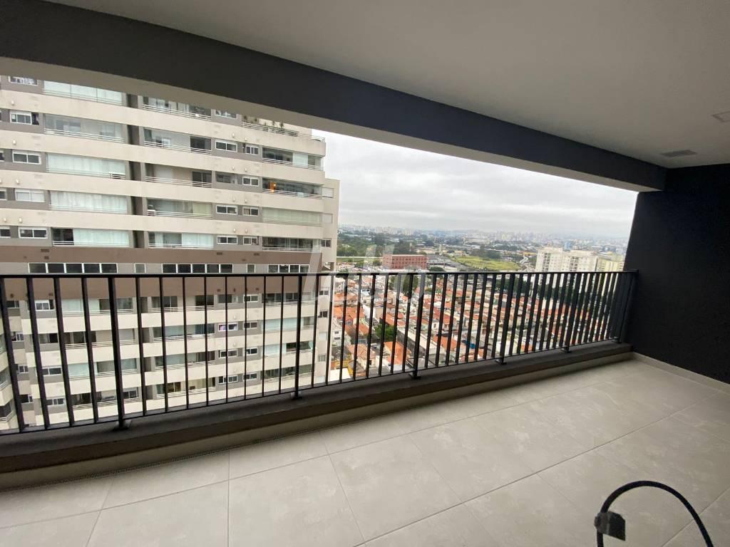 VARANDA de Apartamento à venda, Padrão com 105 m², 3 quartos e 2 vagas em Tatuapé - São Paulo