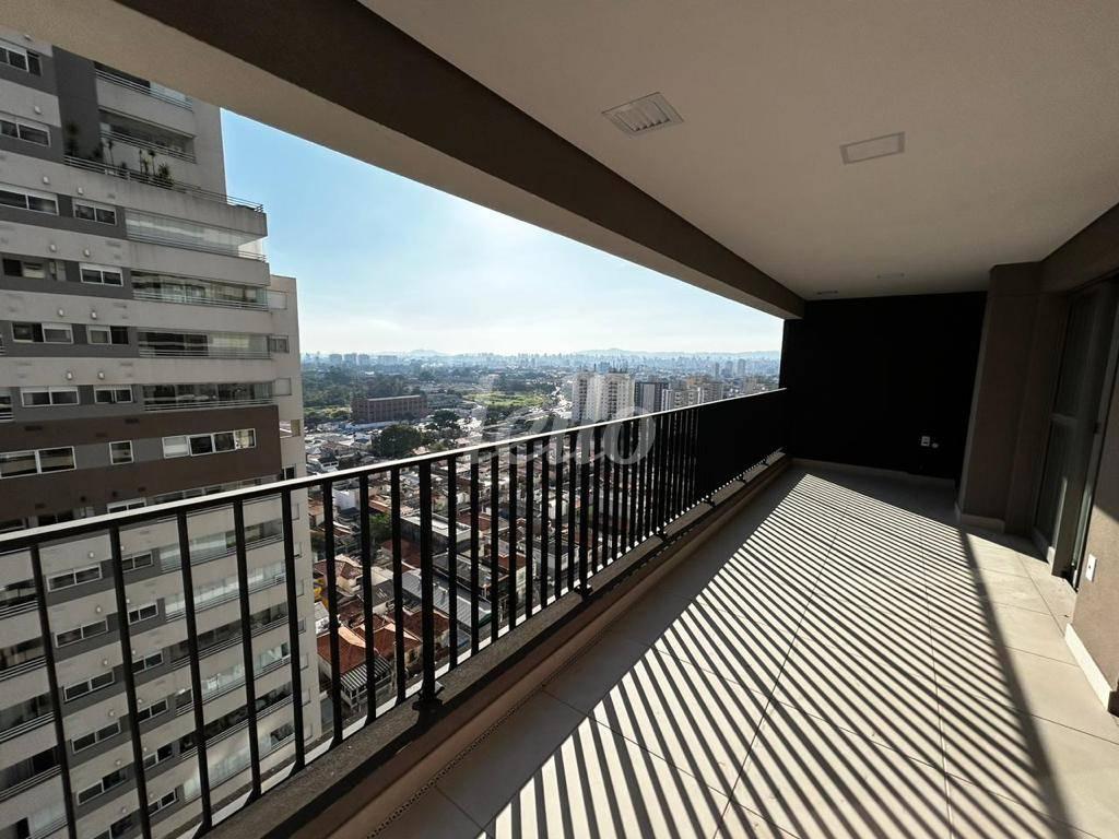 VISTA de Apartamento à venda, Padrão com 105 m², 3 quartos e 2 vagas em Tatuapé - São Paulo