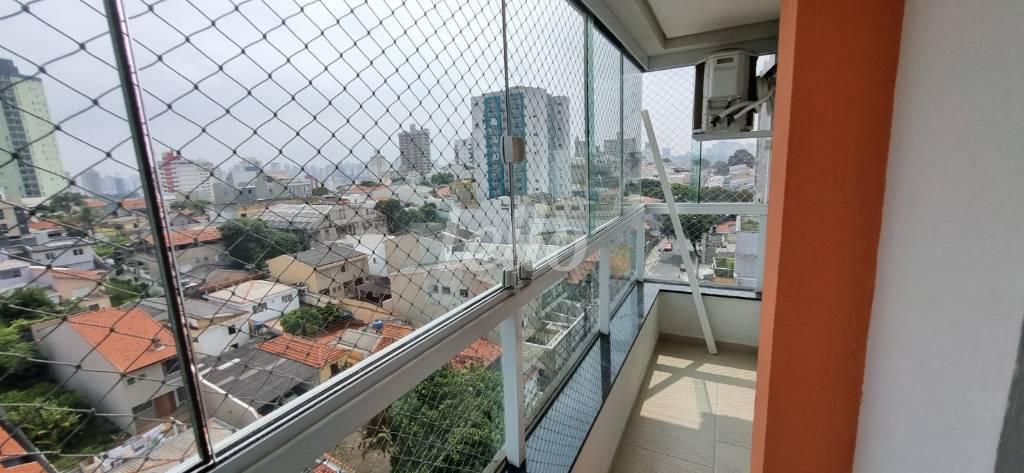 VARANDA de Apartamento à venda, cobertura - Padrão com 166 m², e 2 vagas em Parque Das Nações - Santo André