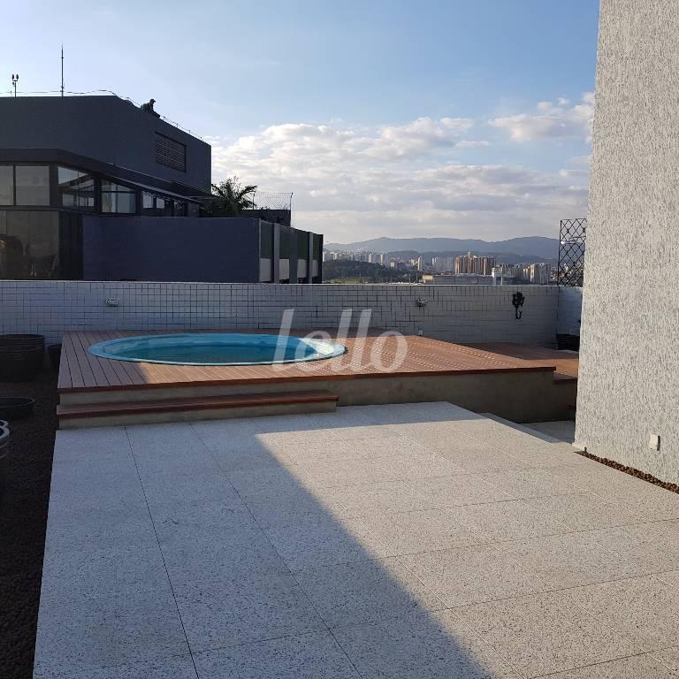 PISCINA de Apartamento à venda, cobertura - Padrão com 300 m², 4 quartos e 4 vagas em Bela Aliança - São Paulo