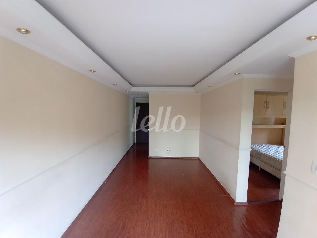SALA 2 AMBIENTE de Apartamento para alugar, Padrão com 60 m², 2 quartos e 1 vaga em Alto da Moóca - São Paulo