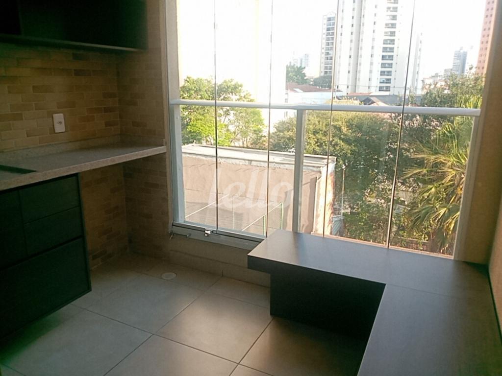 SACADA de Apartamento à venda, Padrão com 77 m², 3 quartos e 1 vaga em Alto da Moóca - São Paulo