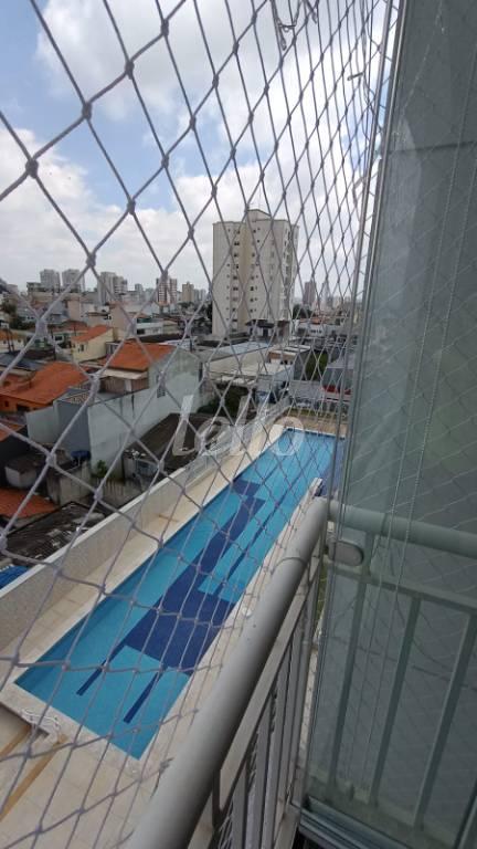 VISTA de Apartamento à venda, Padrão com 65 m², 3 quartos e 2 vagas em Santa Maria - Santo André