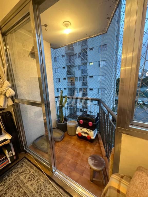 SACADA de Apartamento à venda, Padrão com 60 m², 2 quartos e 1 vaga em Santana - São Paulo