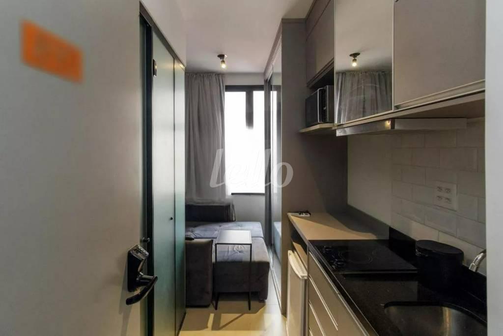 DORMITORIO de Apartamento para alugar, Padrão com 10 m², 1 quarto e em Vila Buarque - São Paulo