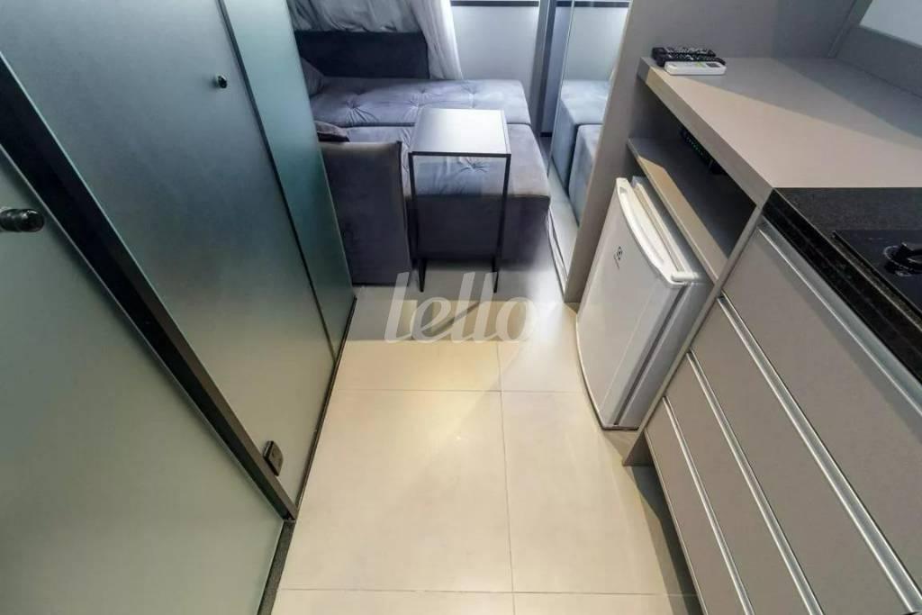 COZINHA de Apartamento para alugar, Padrão com 10 m², 1 quarto e em Vila Buarque - São Paulo