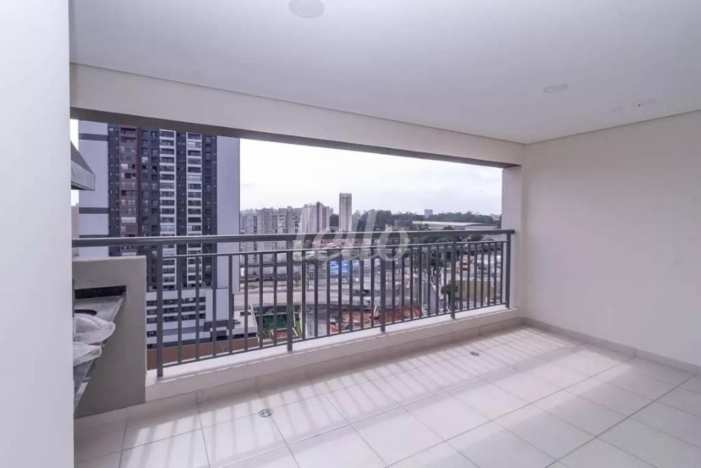 VARANDA de Apartamento para alugar, Padrão com 89 m², 3 quartos e 2 vagas em Vila Independência - São Paulo