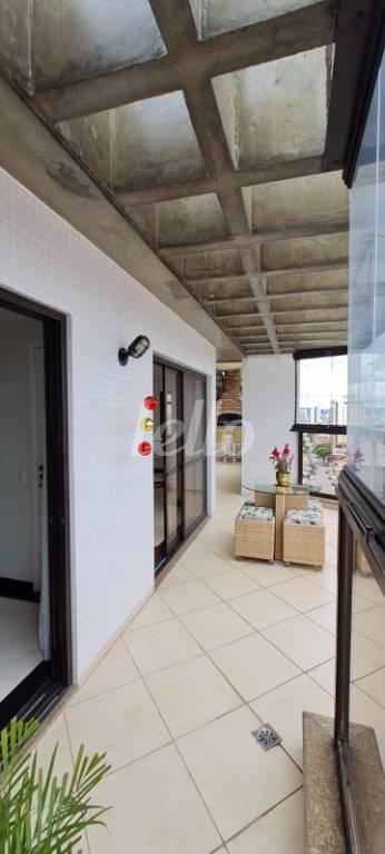 TERRAÇO de Apartamento à venda, cobertura - Padrão com 280 m², 3 quartos e 3 vagas em Vila Carrão - São Paulo