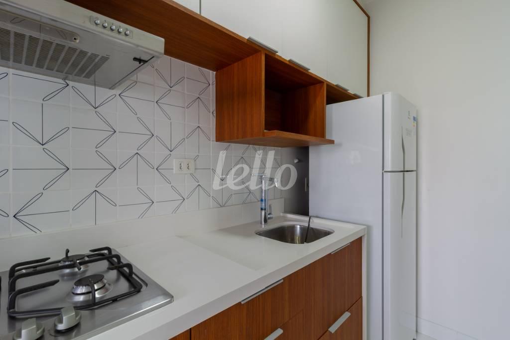 COZINHA de Apartamento para alugar, Padrão com 64 m², 1 quarto e 1 vaga em Pinheiros - São Paulo