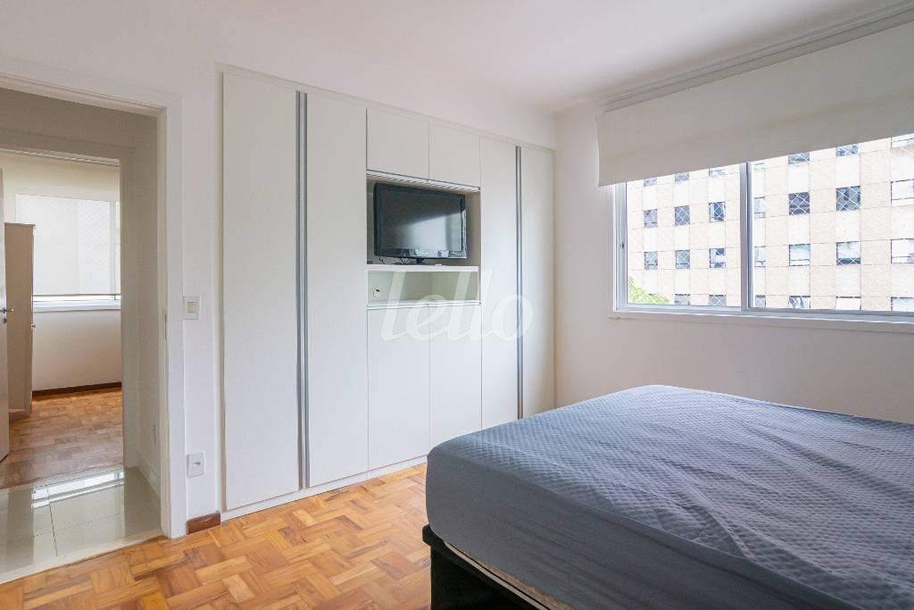 SUITE de Apartamento para alugar, Padrão com 140 m², 2 quartos e 1 vaga em Jardim Paulista - São Paulo