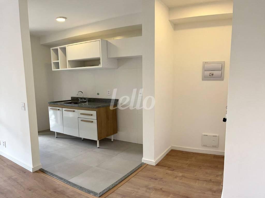 COZINHA de Apartamento para alugar, Padrão com 60 m², 2 quartos e 1 vaga em Vila Romana - São Paulo