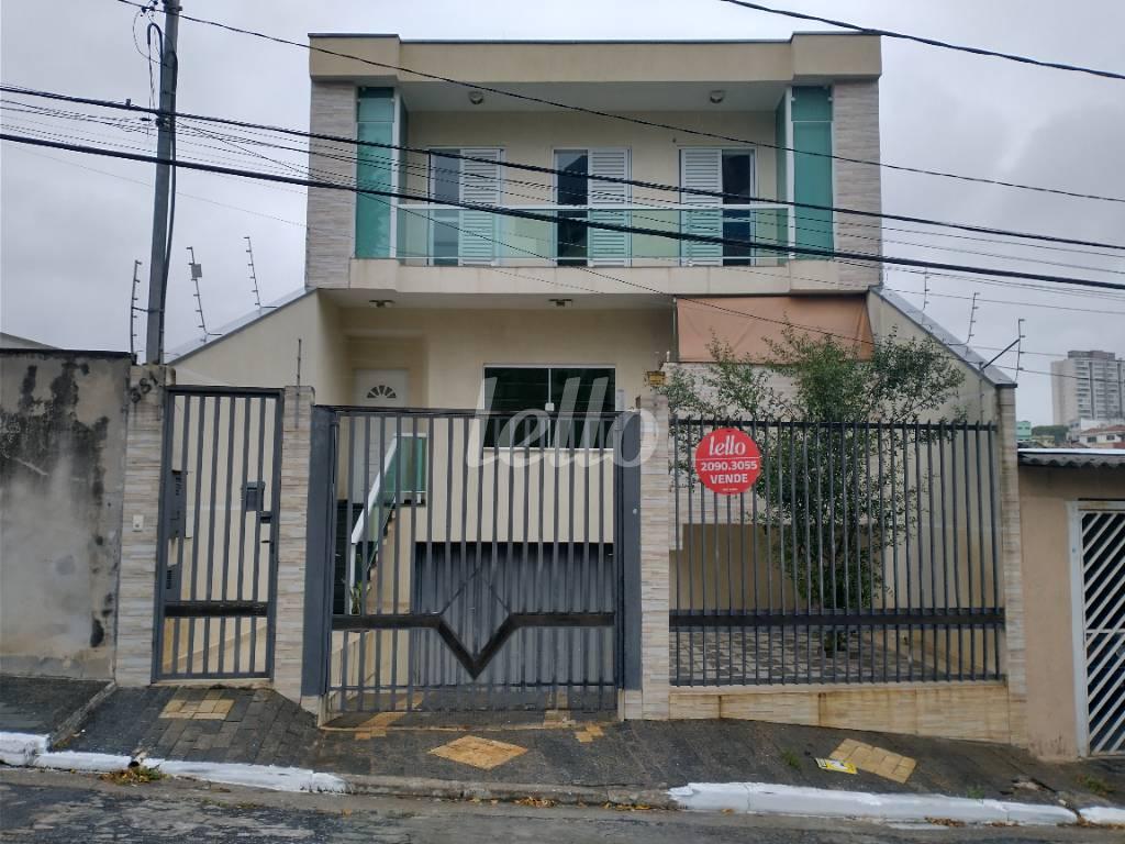 FACHADA de Casa à venda, sobrado com 78 m², 3 quartos e 2 vagas em Vila Formosa - São Paulo
