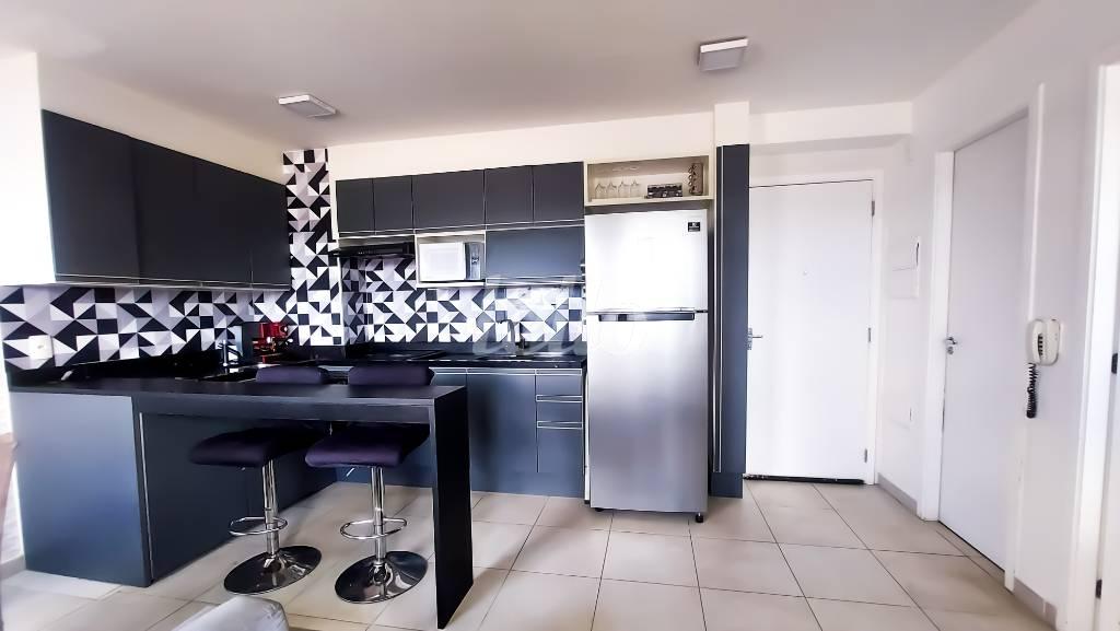 COZINHA de Apartamento para alugar, Padrão com 35 m², 1 quarto e em Vila Leopoldina - São Paulo