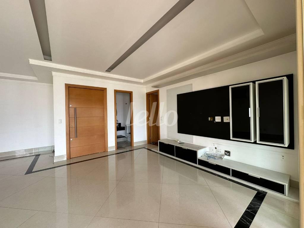 SALA 2 AMBIENTES de Apartamento para alugar, Padrão com 152 m², 4 quartos e 3 vagas em Santana - São Paulo