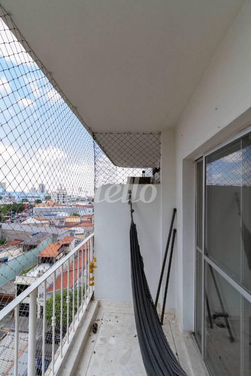 SACADA de Apartamento para alugar, Padrão com 94 m², 3 quartos e 1 vaga em Belenzinho - São Paulo