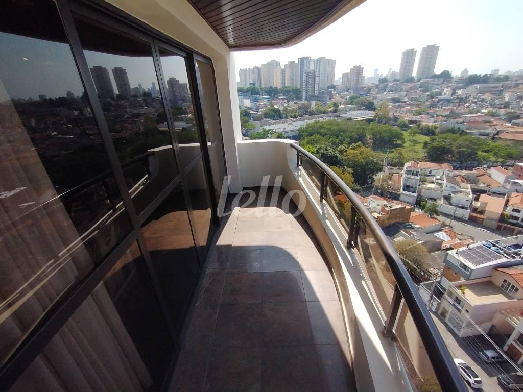 VARANDA de Apartamento à venda, Padrão com 191 m², 3 quartos e 3 vagas em Alto da Moóca - São Paulo