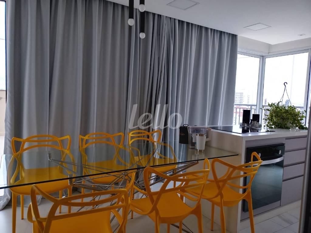 COZINHA E VARANDA de Apartamento à venda, Padrão com 170 m², 4 quartos e 1 vaga em Parque da Mooca - São Paulo