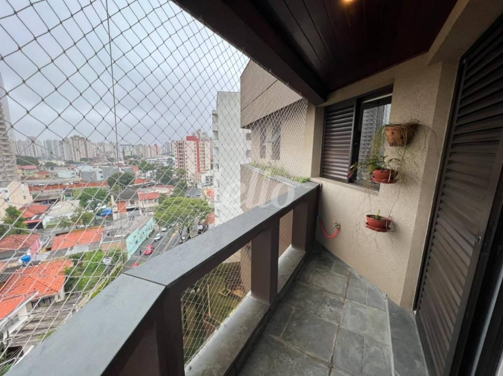 VARANDA de Apartamento à venda, Padrão com 200 m², 2 quartos e 4 vagas em Vila Assunção - Santo André