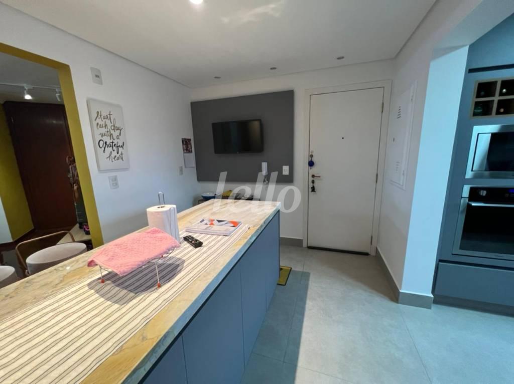 COZINHA de Apartamento à venda, Padrão com 200 m², 2 quartos e 4 vagas em Vila Assunção - Santo André
