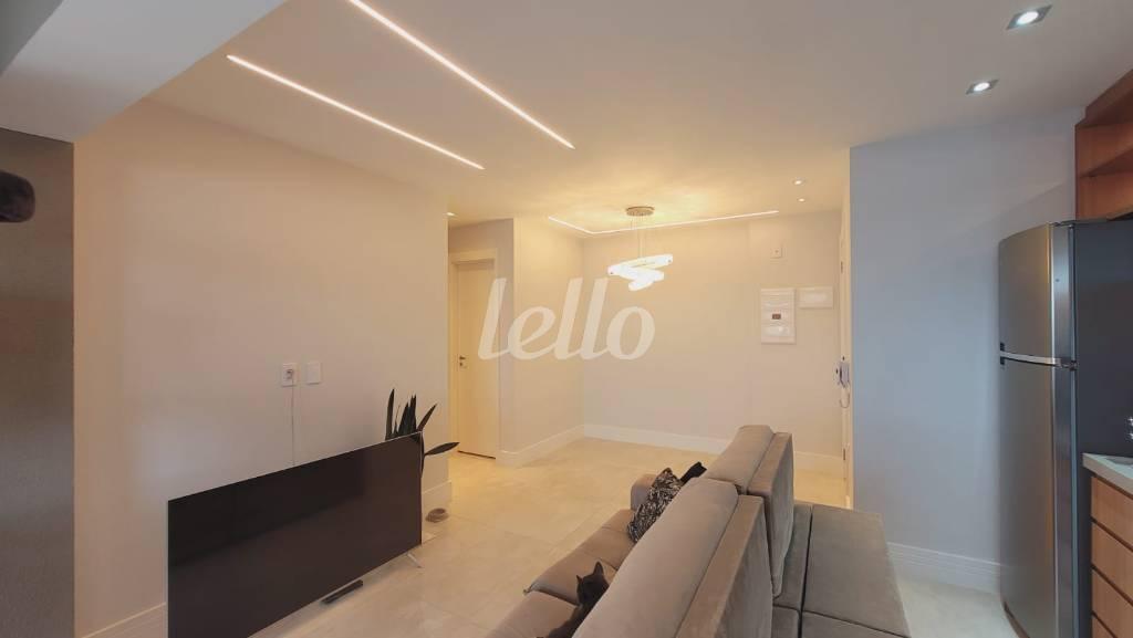 SALA 2 AMBIENTES de Apartamento à venda, Padrão com 65 m², 2 quartos e 1 vaga em Vila Zilda - São Paulo