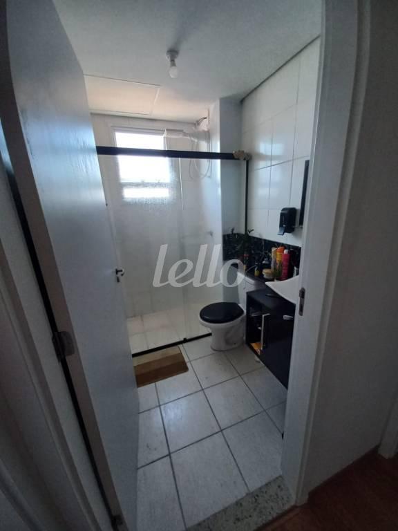 BANHEIRO de Apartamento à venda, Padrão com 51 m², 2 quartos e 1 vaga em Vila Metalúrgica - Santo André