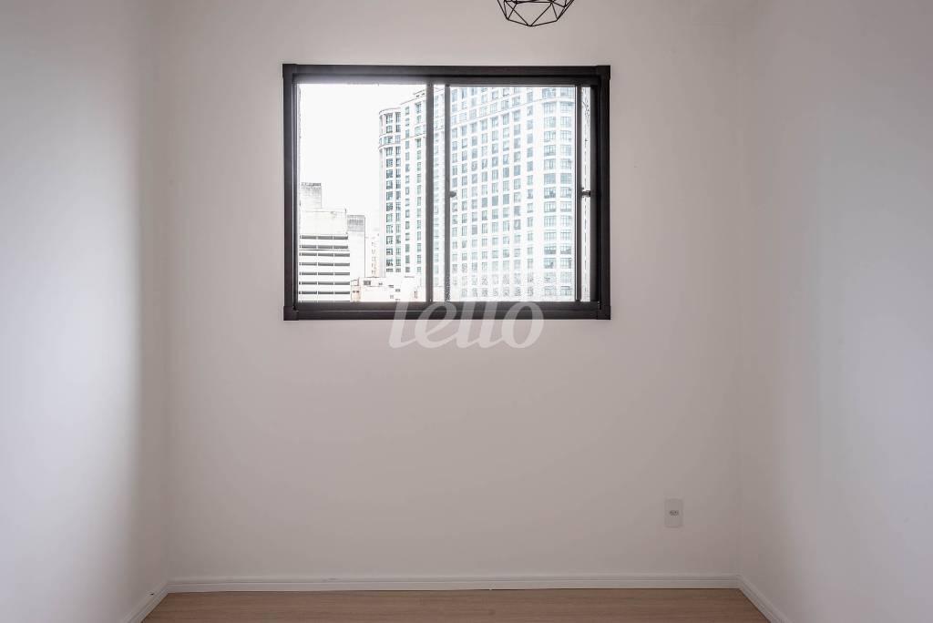 SUITE de Apartamento para alugar, Padrão com 24 m², 1 quarto e em Sé - São Paulo