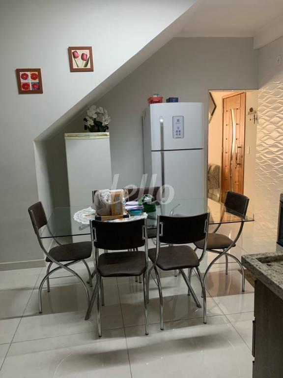 COZINHA de Casa à venda, sobrado com 112 m², 2 quartos e 2 vagas em Santo Antônio - São Caetano do Sul