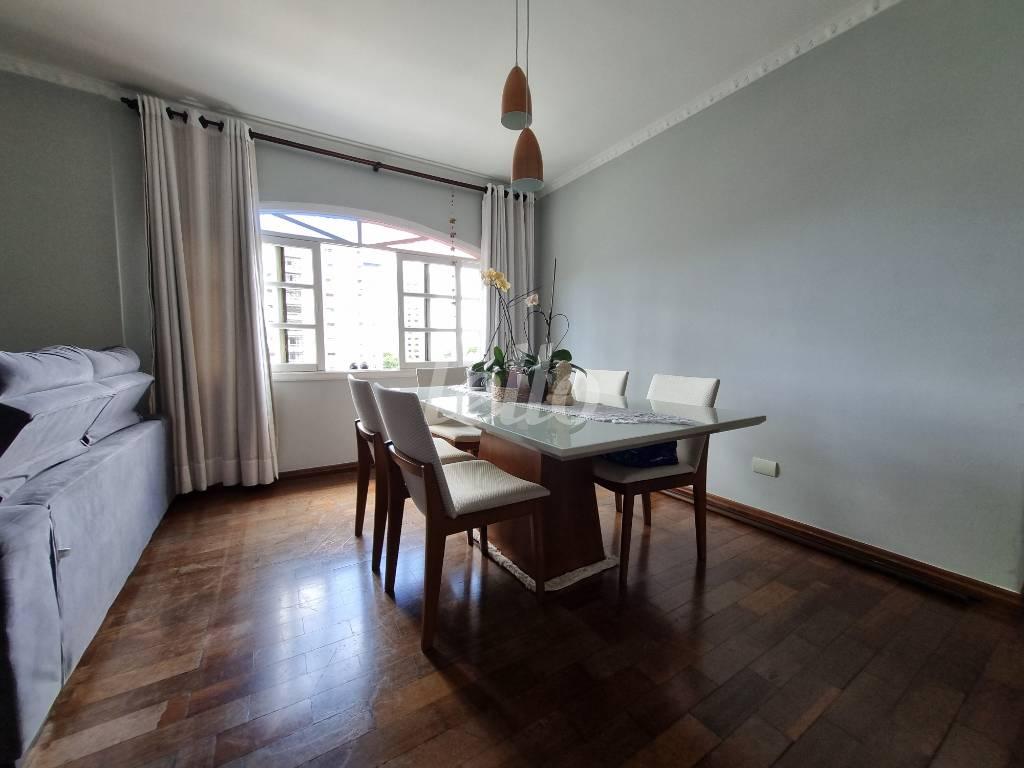 SALA DE JANTAR de Apartamento à venda, Padrão com 120 m², 3 quartos e 1 vaga em Jardim - Santo André