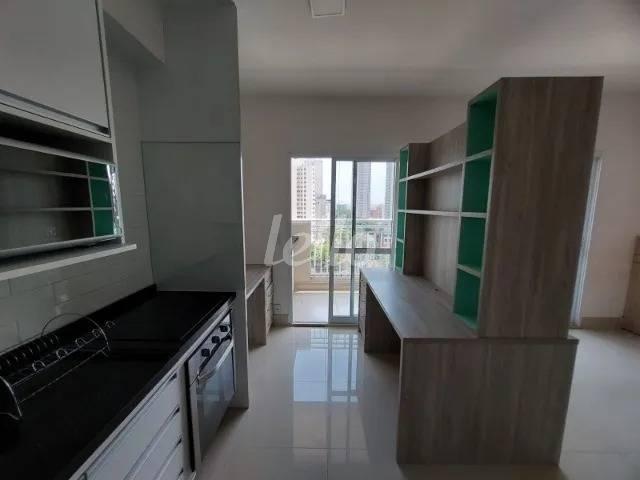 COZINHA de Apartamento à venda, Padrão com 37 m², 1 quarto e 1 vaga em Santo Amaro - São Paulo