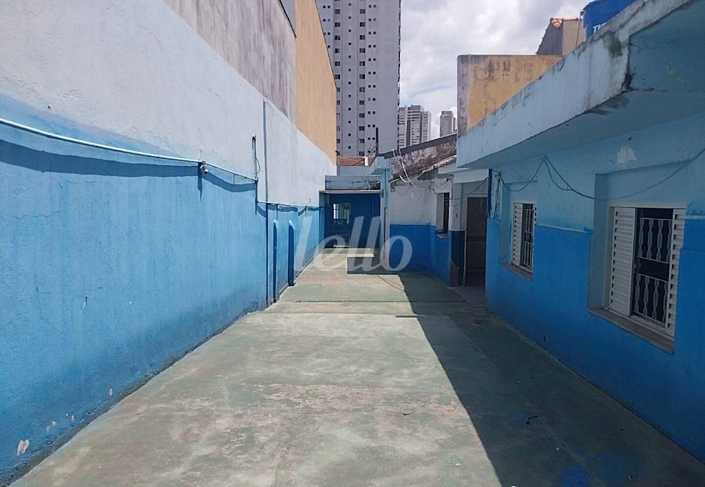 QUINTAL de Casa para alugar, térrea com 270 m², e 3 vagas em Mooca - São Paulo