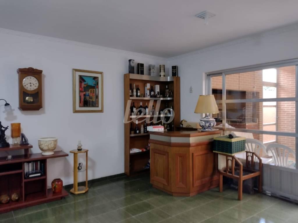 SALA EDÍCULA de Casa à venda, térrea com 230 m², 4 quartos e 4 vagas em Ch Santo Antônio (ZL) - São Paulo