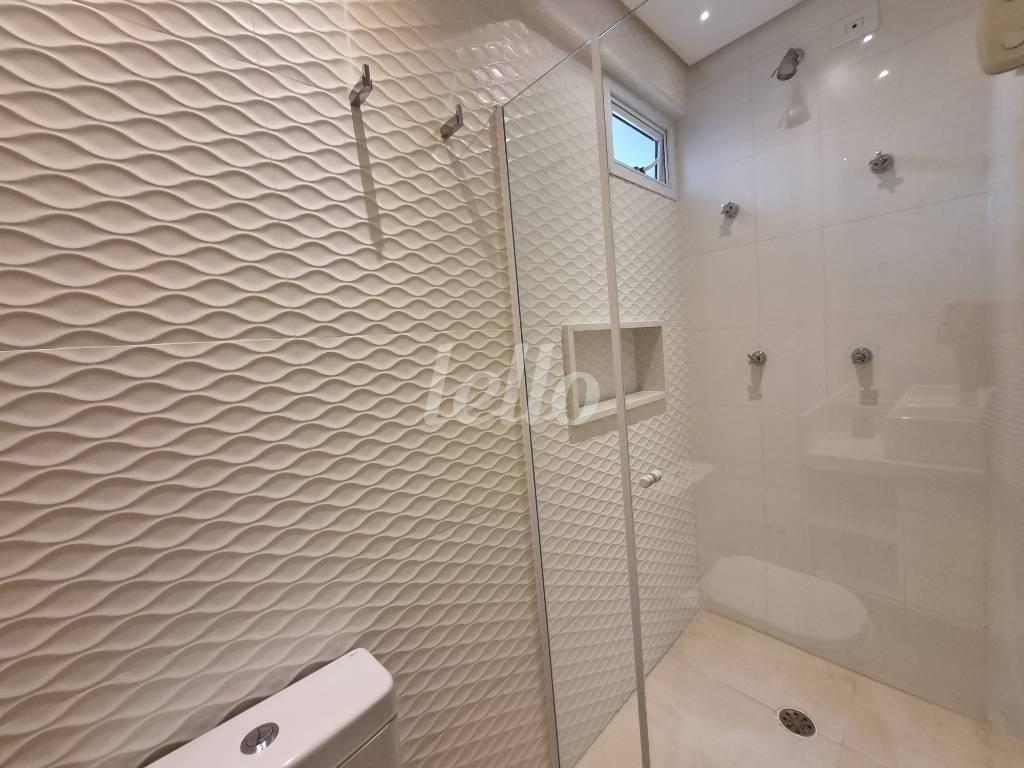 BANHEIRO de Apartamento à venda, Padrão com 60 m², 2 quartos e 1 vaga em Campestre - Santo André