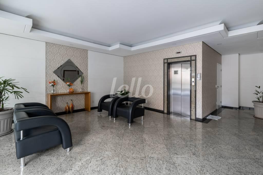 HALL SOCIAL de Apartamento à venda, Padrão com 98 m², 3 quartos e 2 vagas em Vila Regente Feijó - São Paulo