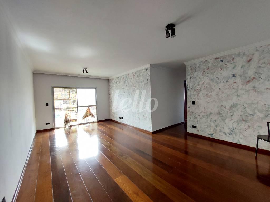 SALA de Apartamento à venda, Padrão com 105 m², 3 quartos e 1 vaga em Tatuapé - São Paulo