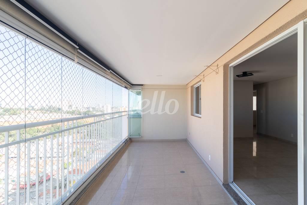 VARANDA de Apartamento à venda, Padrão com 114 m², 3 quartos e 2 vagas em Vila Carrão - São Paulo
