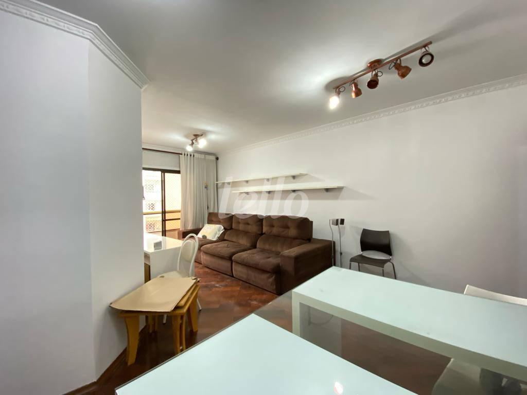 SALA de Apartamento à venda, Padrão com 90 m², 3 quartos e 2 vagas em Tatuapé - São Paulo